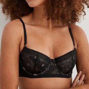 NWOT Aerie Real Power Balconette Lightly Lined Bra